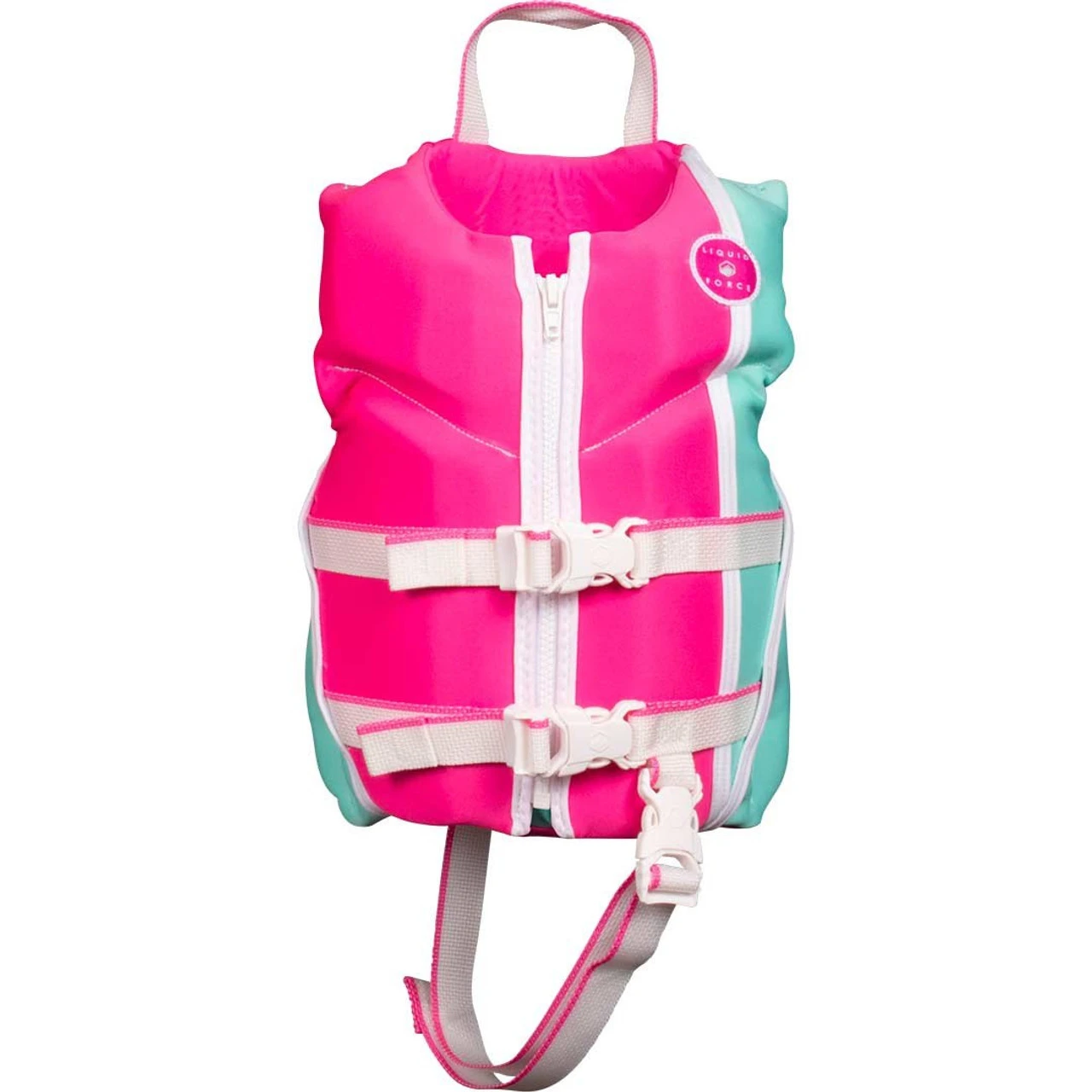 Liquid Force Dream Child Life Jacket - Pink/Mint 1 Liquid Force Dream Child Life Jacket - Pink/Mint