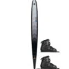 HO Carbon Omega Max Water Ski W/ Double Stance 130 ATOP Bindings - 2023