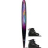 HO Women's Carbon Omega Max Water Ski W/ Double Women's Stance 110 Bindings - 2023