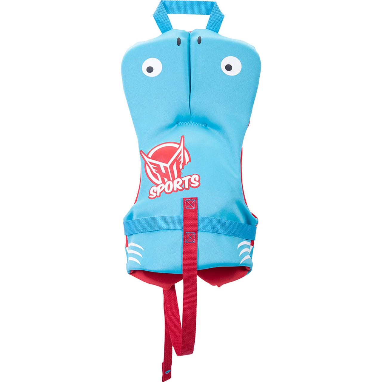 HO Pursuit Toddler Life Jacket - Blue / Red 2 HO Pursuit Toddler Life Jacket - Blue / Red - Image 2