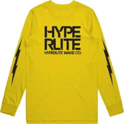 Hyperlite Bolt Long Sleeve T-Shirt - Yellow