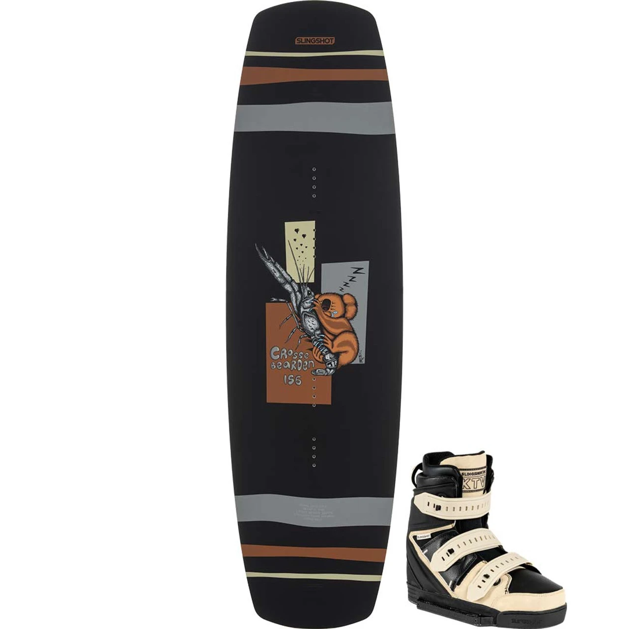 Slingshot Bearden Wakeboard Package W/ KTV Boots - 2023 1 Slingshot Bearden Wakeboard Package W/ KTV Boots - 2023