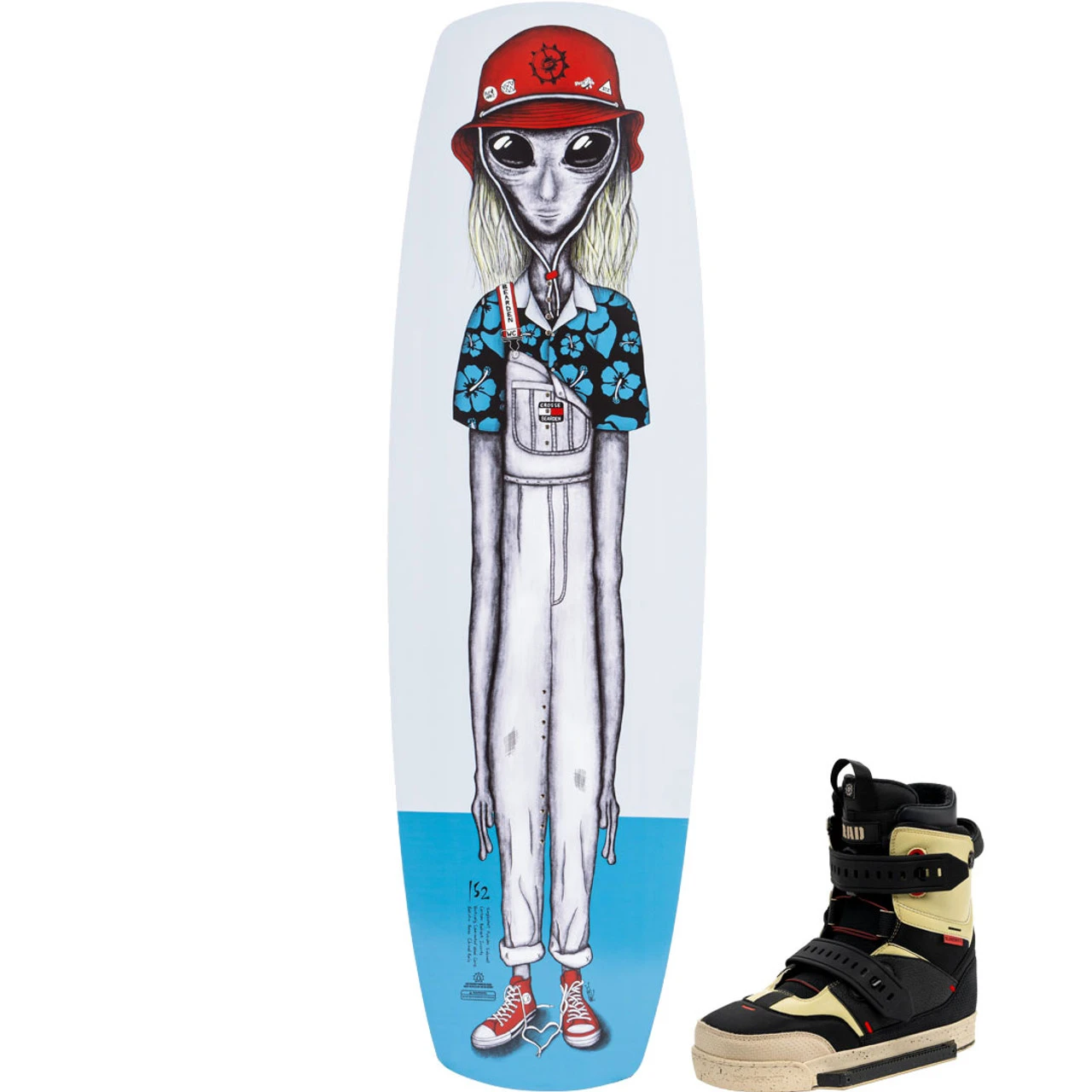 Slingshot Bearden Wakeboard Package W/ Rad Boots - 2022 1 Slingshot Bearden Wakeboard Package W/ Rad Boots - 2022