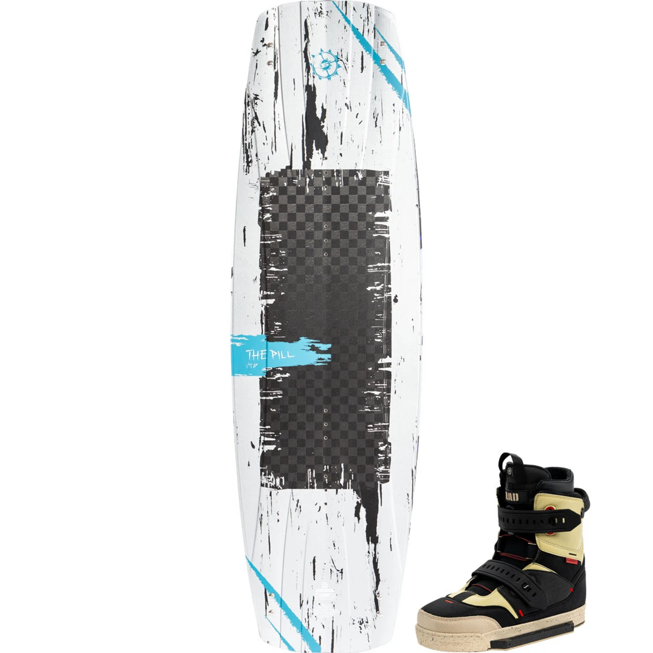 Slingshot Pill Wakeboard Package W/ Rad Boots - 2022 1 Slingshot Pill Wakeboard Package W/ Rad Boots - 2022