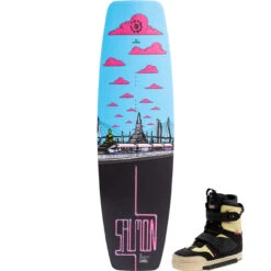 Slingshot Salmon Wakeboard Package W/ Rad Boots - 2022