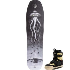 Slingshot Space Raider Wakeboard Package W/ Rad Boots - 2022