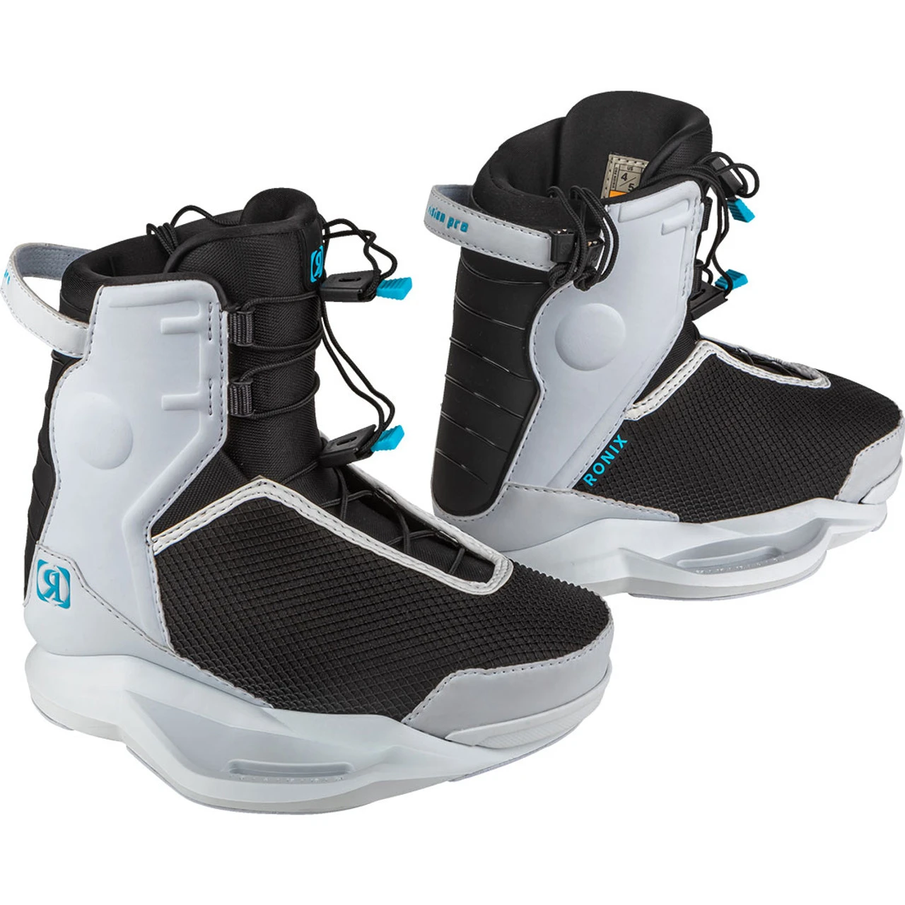 Ronix Vision Pro Boy's Wakeboard Bindings - 2023 1 Ronix Vision Pro Boy's Wakeboard Bindings - 2023