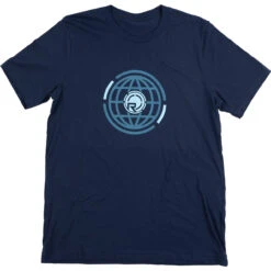 Radar Global Tee - Navy