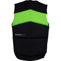 Radar Tidal LTD Comp Vest - Black / Green -Cheap Ronix Ride Store 2022 Radar Tidal Ltd Back 26644.1632431406