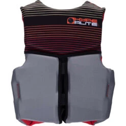 Hyperlite Boy's Youth Indy Life Jacket - Small Red/Grey -Cheap Ronix Ride Store 2023 Hyperlite INDY BOYS LIFE JACKET YOUTH SMALL BACK 87414.1666725557