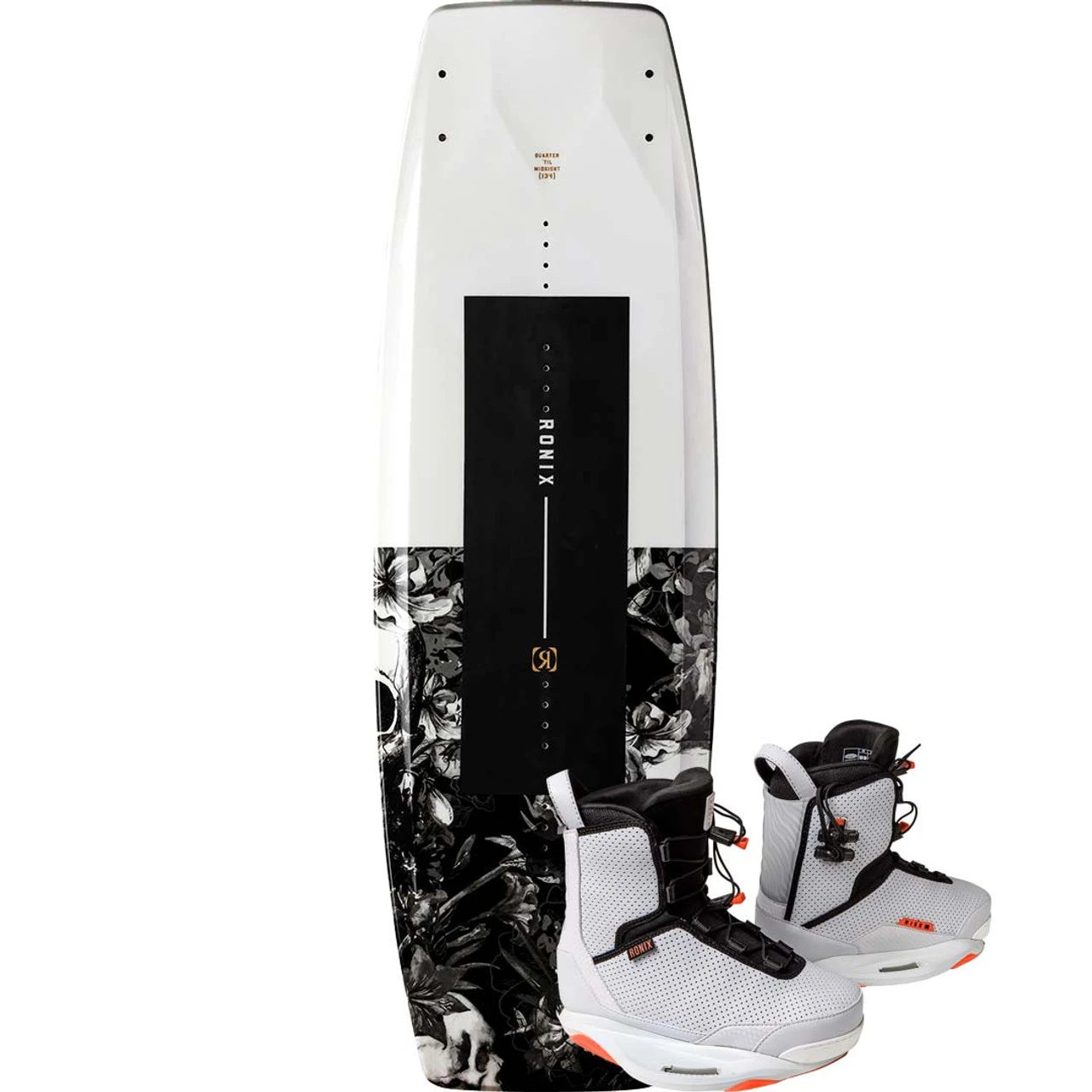 Ronix Quarter 'Til Midnight Wakeboard Package W/ Rise Boots - 2023 1 Ronix Quarter 'Til Midnight Wakeboard Package W/ Rise Boots - 2023