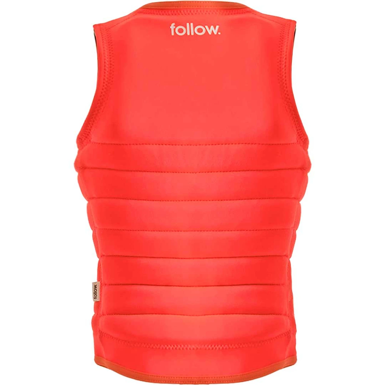 Follow Primary Ladies Comp Vest - Fluro Red 2 Follow Primary Ladies Comp Vest - Fluro Red - Image 2