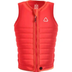Follow Primary Ladies Comp Vest - Fluro Red