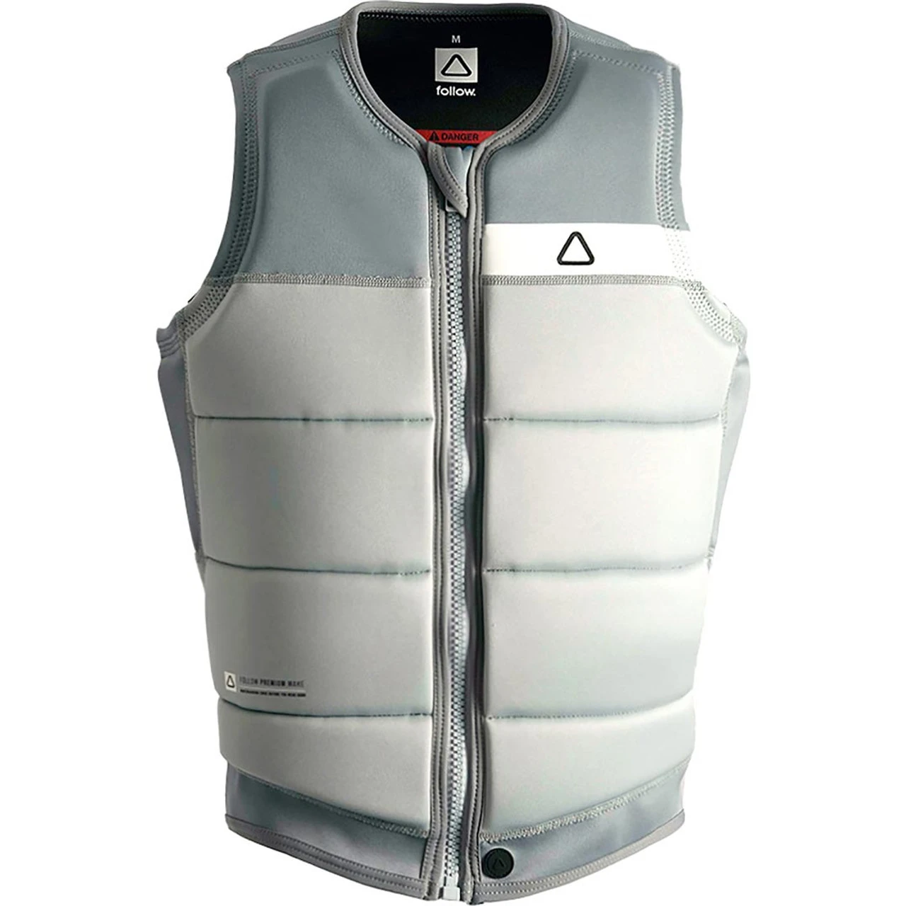Follow Signal Men's Comp Vest - Grey 1 Follow Signal Men's Comp Vest - Grey
