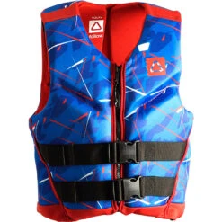 Follow POP Youth Life Jacket - Blue/Red