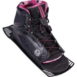 HO Hovercraft Water Ski W/ Double Women's Stance 110 Bindings - 2023 - Pink -Cheap Ronix Ride Store HO 2023 Slalom Waterski boots womens stance 110 rear0 61639.1667934468