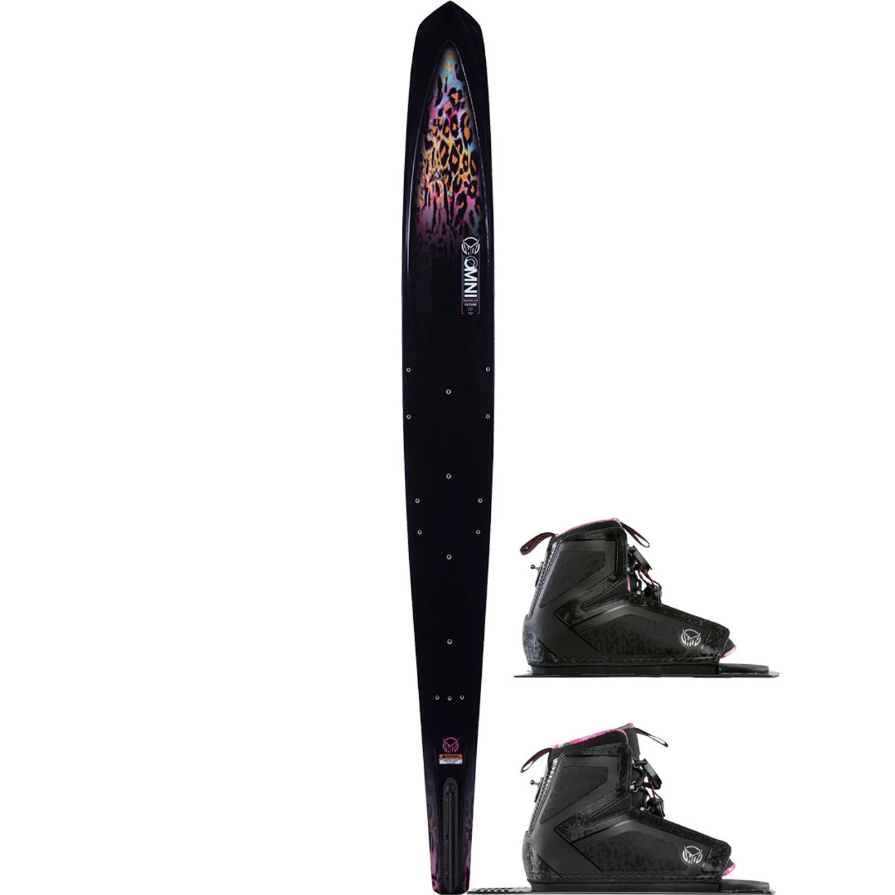 HO Girl's Omni Water Ski W/ Double Women's Stance 110 Bindings - 2023 1 HO Girl's Omni Water Ski W/ Double Women's Stance 110 Bindings - 2023
