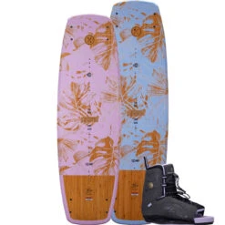 Hyperlite Prizm Women's Wakeboard W/ Syn Boots - 2023