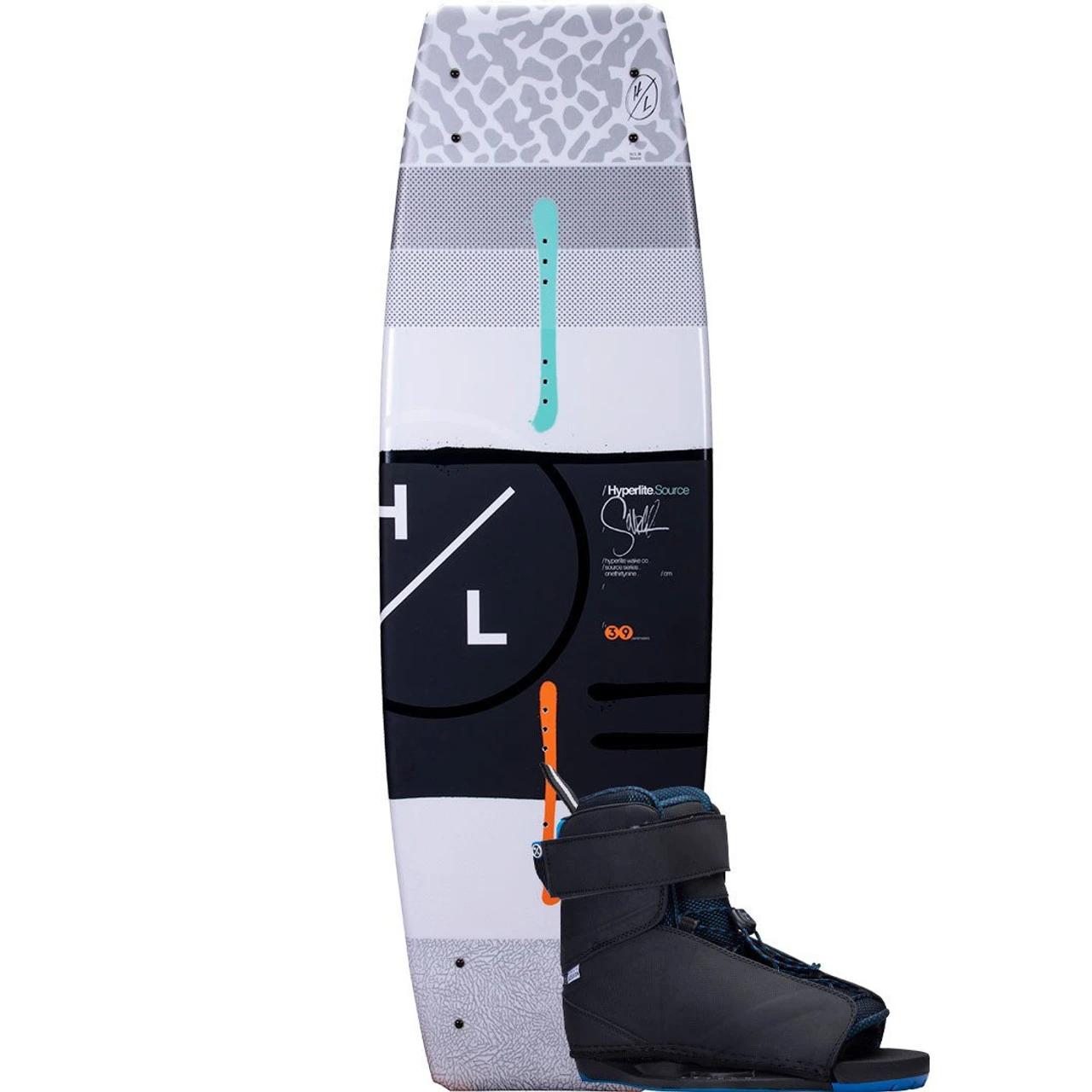 Hyperlite Source Wakeboard Package W/ Session Bindings - 2023 1 Hyperlite Source Wakeboard Package W/ Session Bindings - 2023