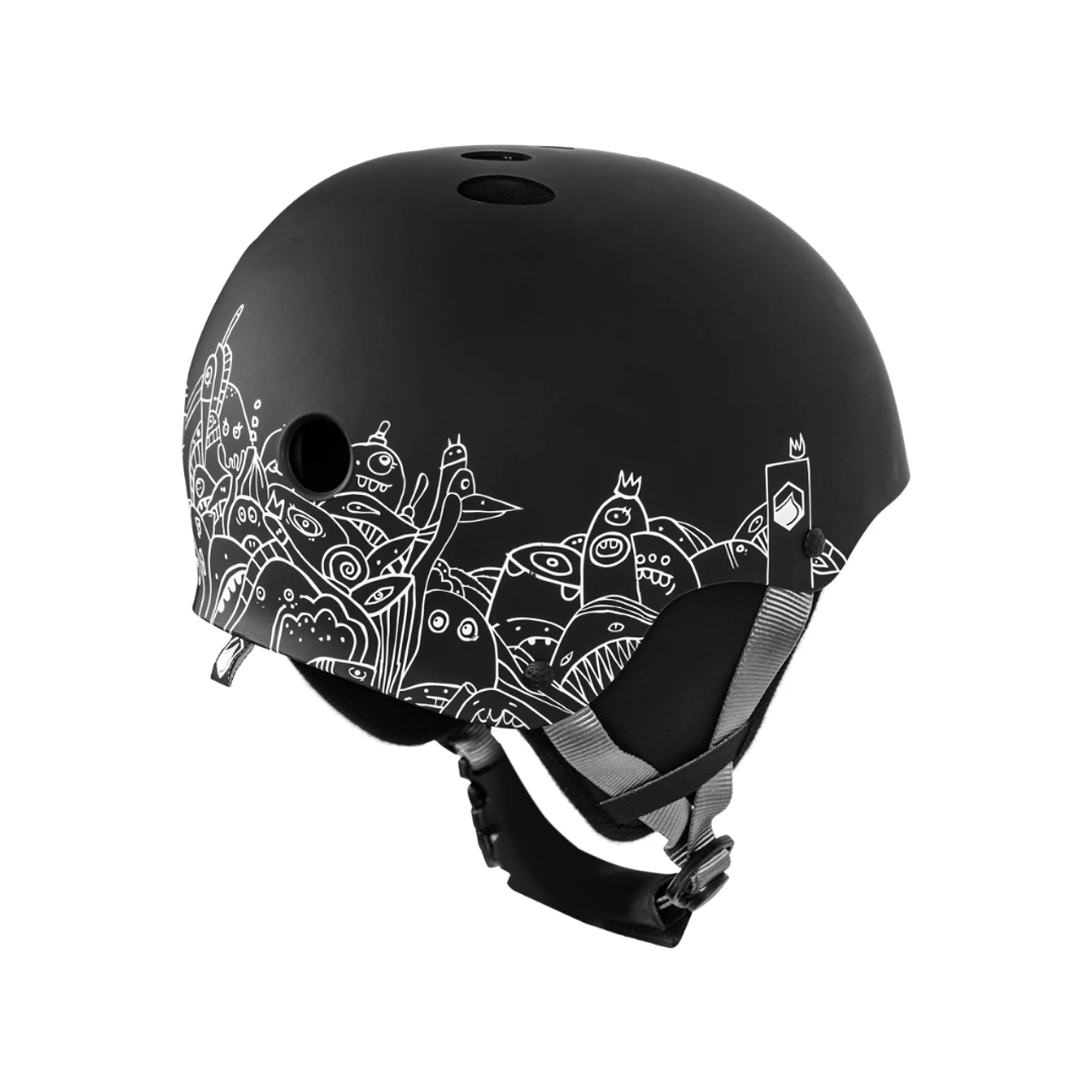 Liquid Force Flash Wakeboard Helmet - Black 2 Liquid Force Flash Wakeboard Helmet - Black - Image 2