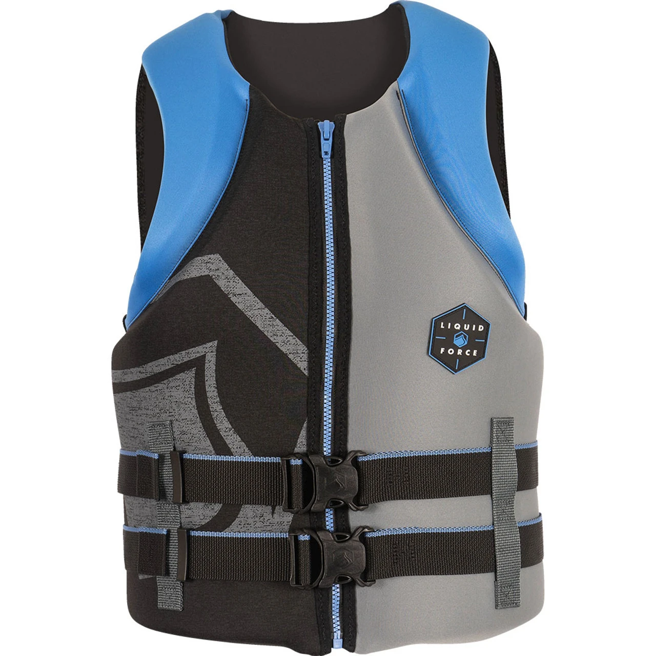 Liquid Force Hinge Life Jacket - Blue/Black 2 Liquid Force Hinge Life Jacket - Blue/Black - Image 2