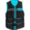 Liquid Force Hinge Women's CGA Vest - Black/Aqua
