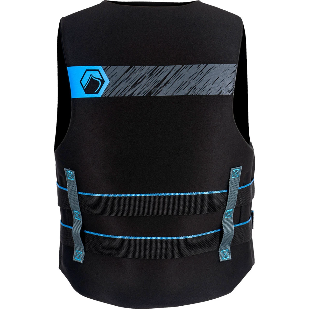 Liquid Force Classic Hinge Life Jacket - Blue/Black 3 Liquid Force Classic Hinge Life Jacket - Blue/Black - Image 3