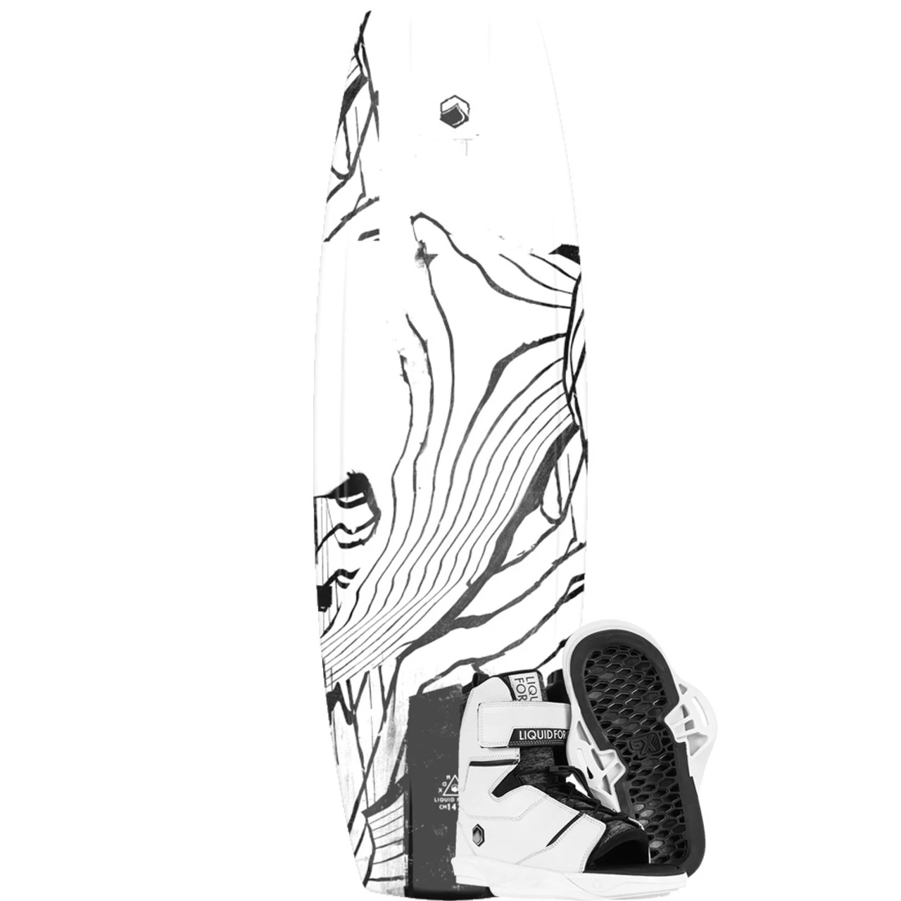 Liquid Force RDX Wakeboard Package W/ Scan 6X Boots - 2023 1 Liquid Force RDX Wakeboard Package W/ Scan 6X Boots - 2023