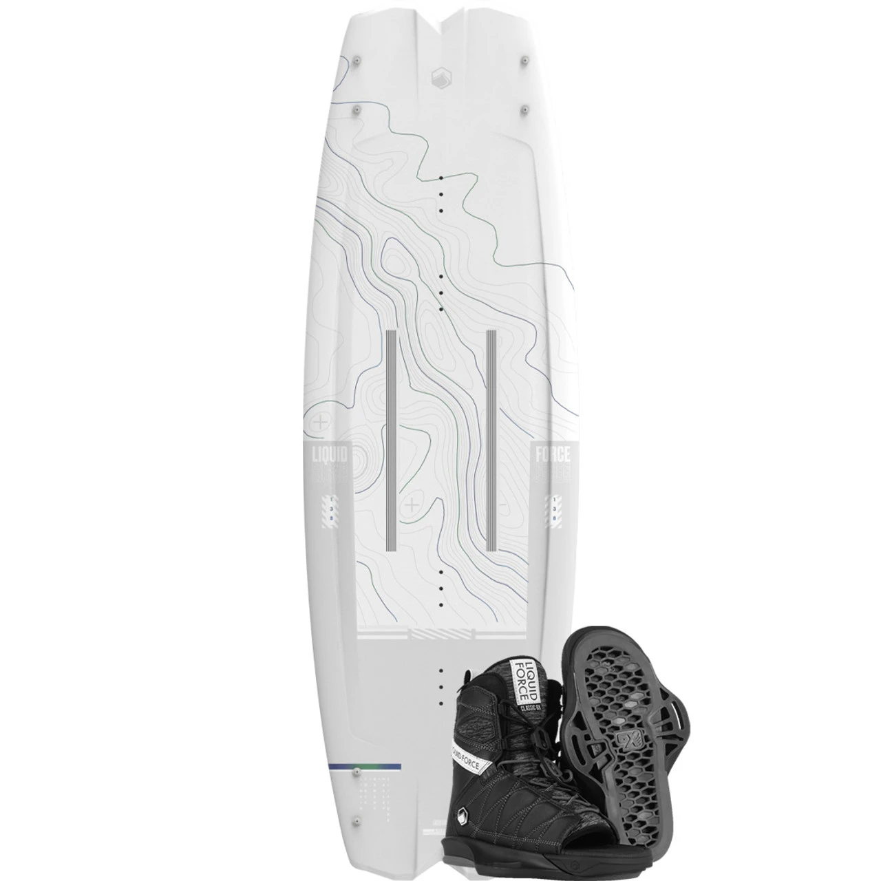Liquid Force Remedy Aero Wakeboard Package W/ Classic 6X OT Boots - 2023 1 Liquid Force Remedy Aero Wakeboard Package W/ Classic 6X OT Boots - 2023