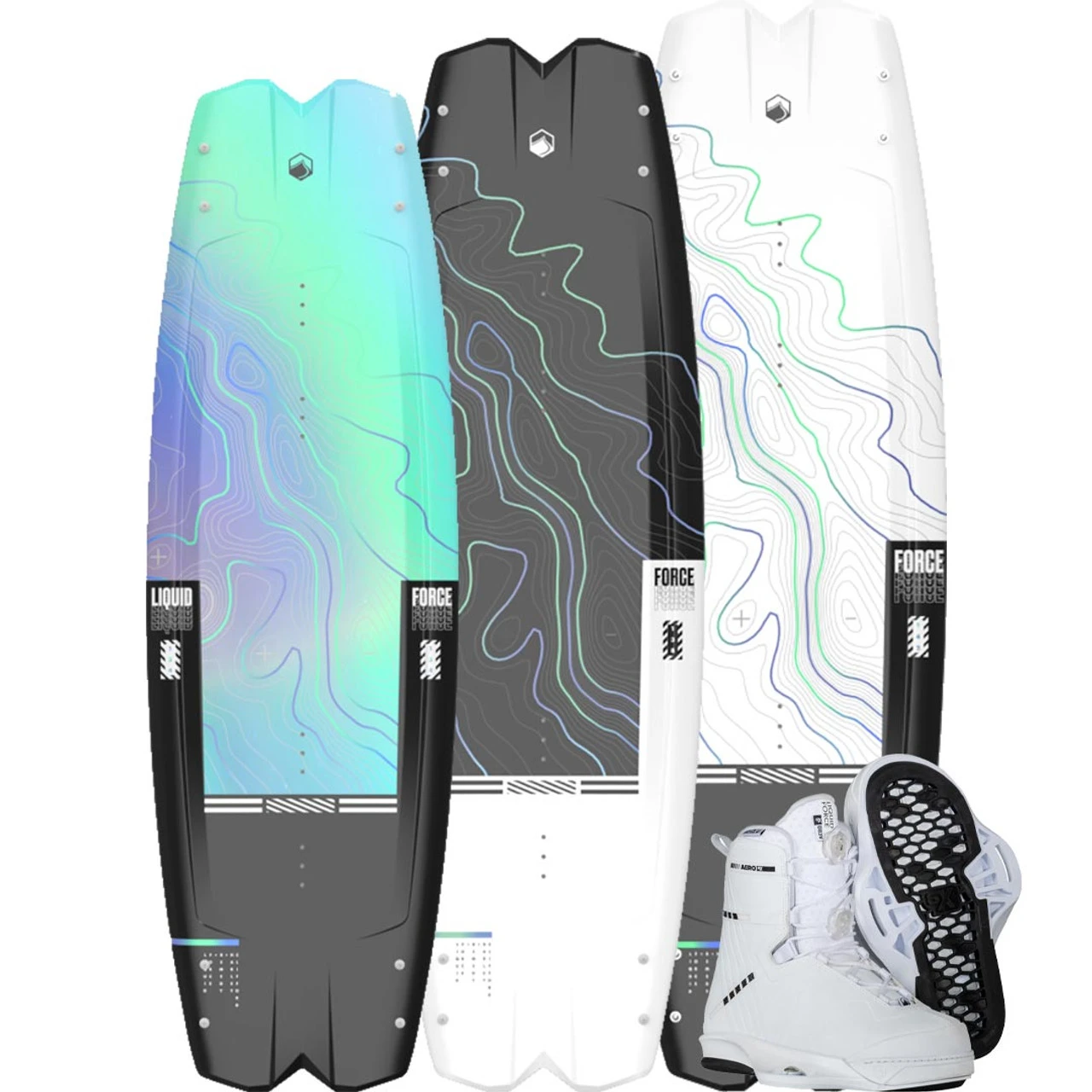 Liquid Force Remedy Wakeboard Package W/ Aero 6X Boots - 2023 1 Liquid Force Remedy Wakeboard Package W/ Aero 6X Boots - 2023