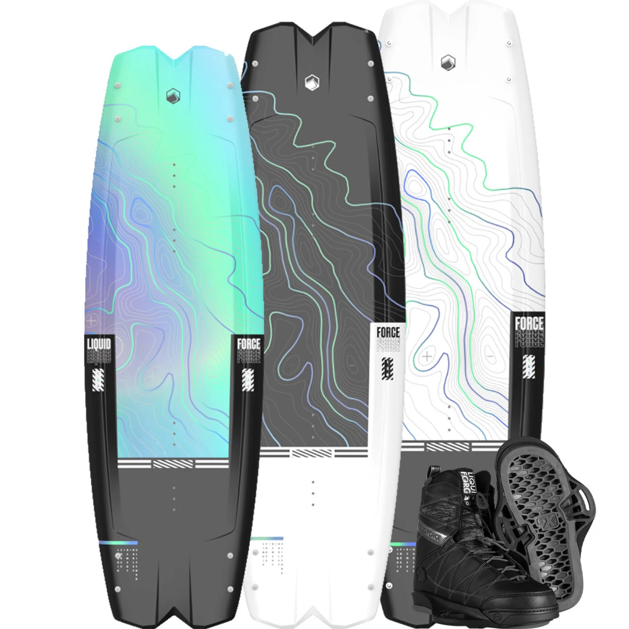 Liquid Force Remedy Wakeboard Package W/ Classic 6X OT Boots - 2023 1 Liquid Force Remedy Wakeboard Package W/ Classic 6X OT Boots - 2023
