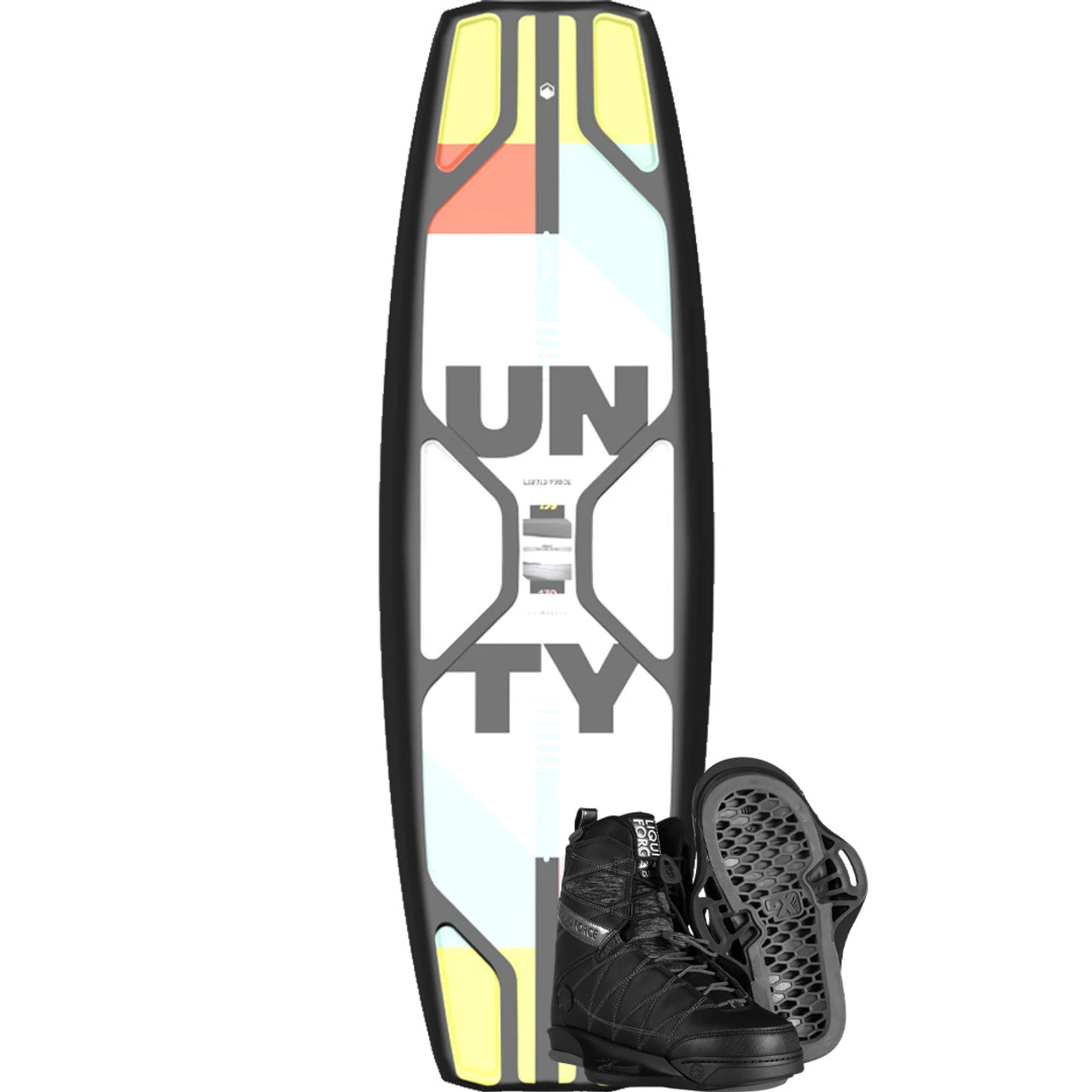 Liquid Force Unity Wakeboard Package W/ Classic 6X Boots - 2023 1 Liquid Force Unity Wakeboard Package W/ Classic 6X Boots - 2023