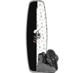 Liquid Force Virago Wakeboard Package W/ Idol 6X Boots - 2023