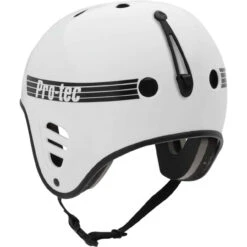 Pro-Tec Full Cut Helmet - Gloss White W/ Accessory Clip 6 Pro-Tec Full Cut Helmet - Gloss White W/ Accessory Clip -Cheap Ronix Ride Store Pro Tec Full Cut Wakeboard Helmet Gloss White Back 90889.1648823819