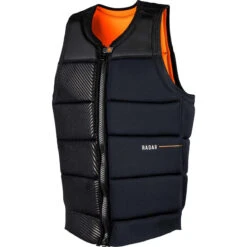 Radar Drifter Comp Vest - Black / Orange Glow