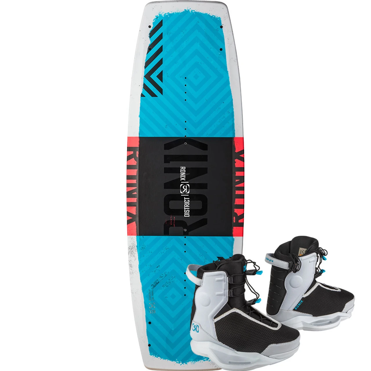 Ronix District 129 Wakeboard Package W/ Vision Pro Boots - 2023 1 Ronix District 129 Wakeboard Package W/ Vision Pro Boots - 2023