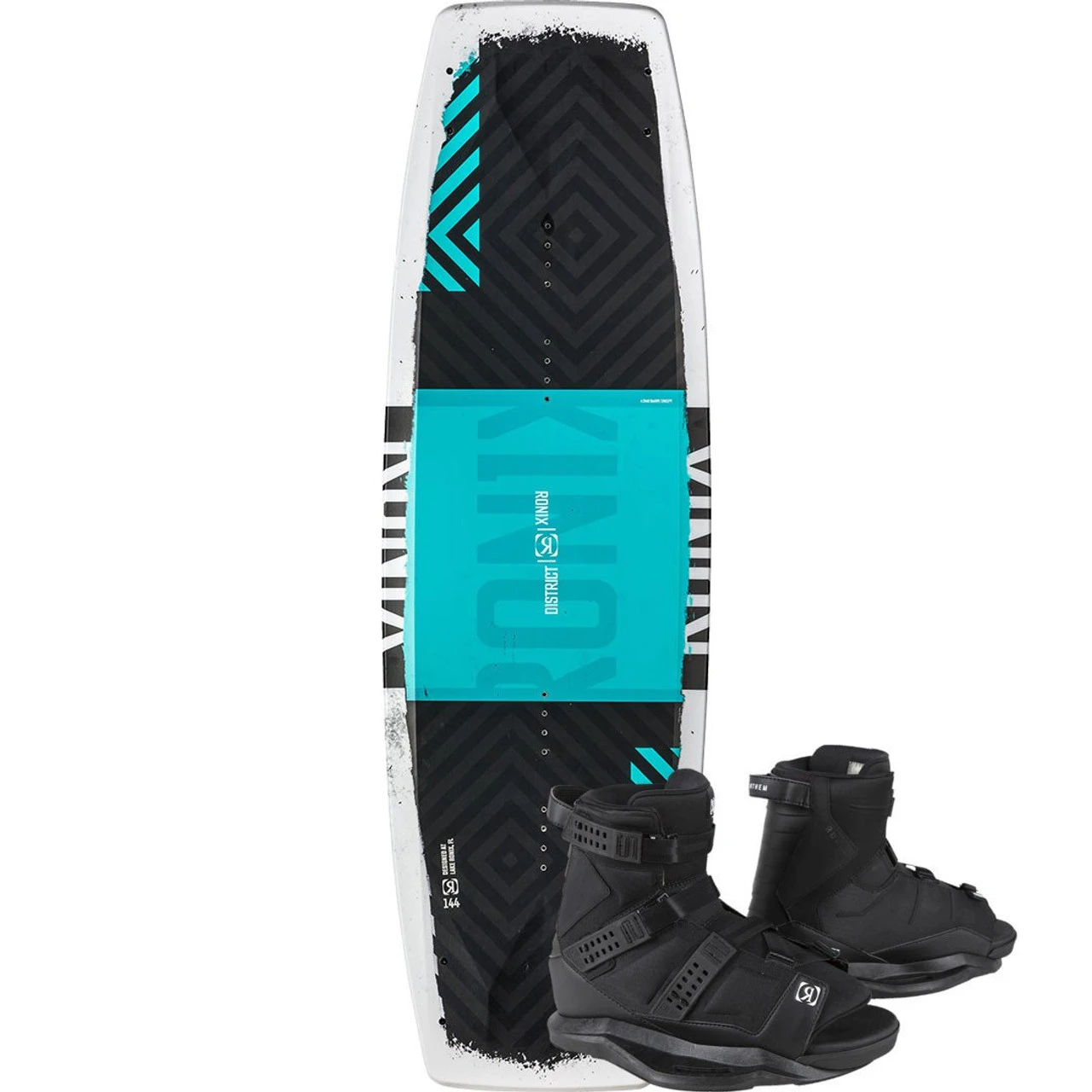 Ronix District Wakeboard Package W/ Anthem Boots - 2022 1 Ronix District Wakeboard Package W/ Anthem Boots - 2022