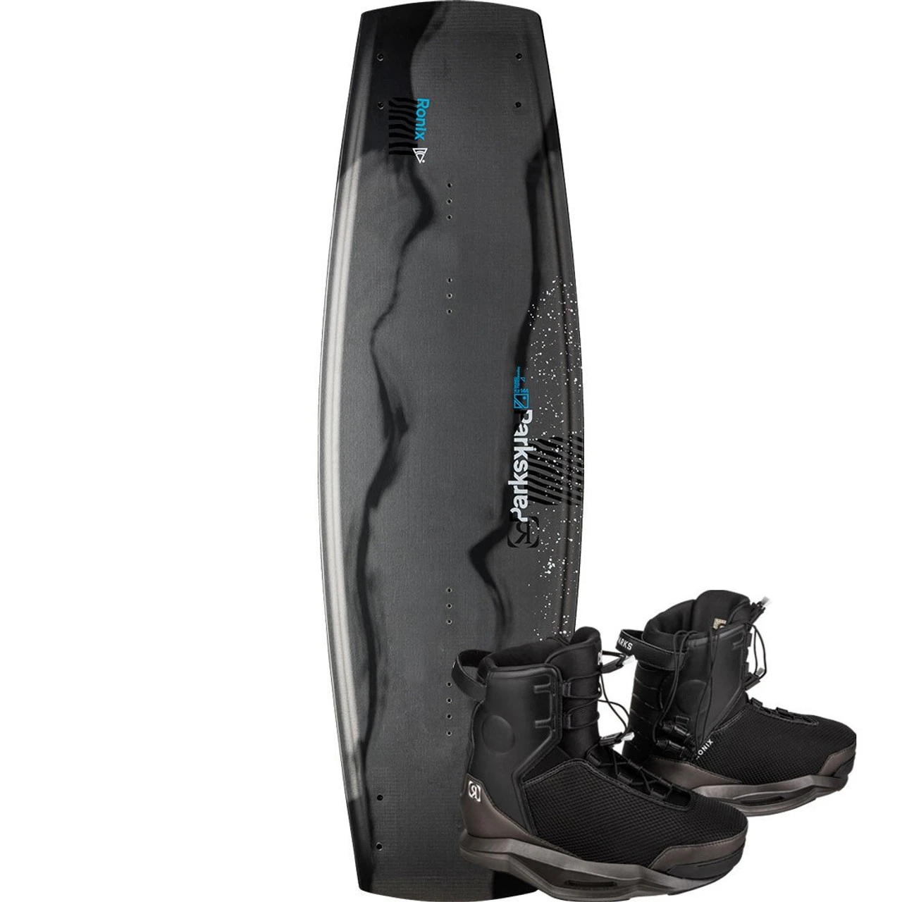 Ronix Parks Wakeboard Package W/ Parks Boots - 2022 1 Ronix Parks Wakeboard Package W/ Parks Boots - 2022
