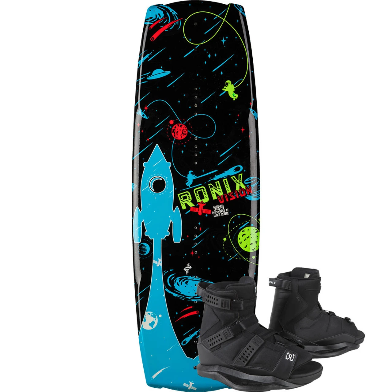 Ronix Vision Kid's Wakeboard Package W/ Anthem Boots - 2022 1 Ronix Vision Kid's Wakeboard Package W/ Anthem Boots - 2022
