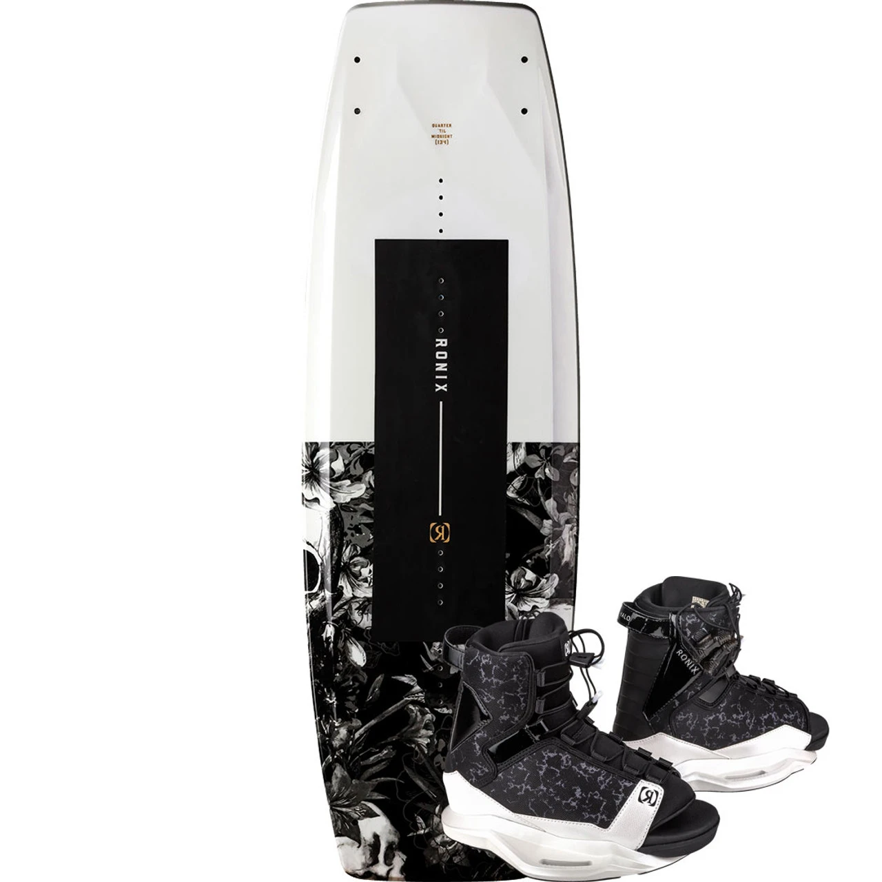 Ronix Quarter 'Til Midnight Wakeboard Package W/ Halo Boots - 2023 1 Ronix Quarter 'Til Midnight Wakeboard Package W/ Halo Boots - 2023