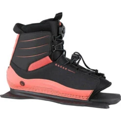 Radar Lyric Water Ski Binding Feather Frame - Coral