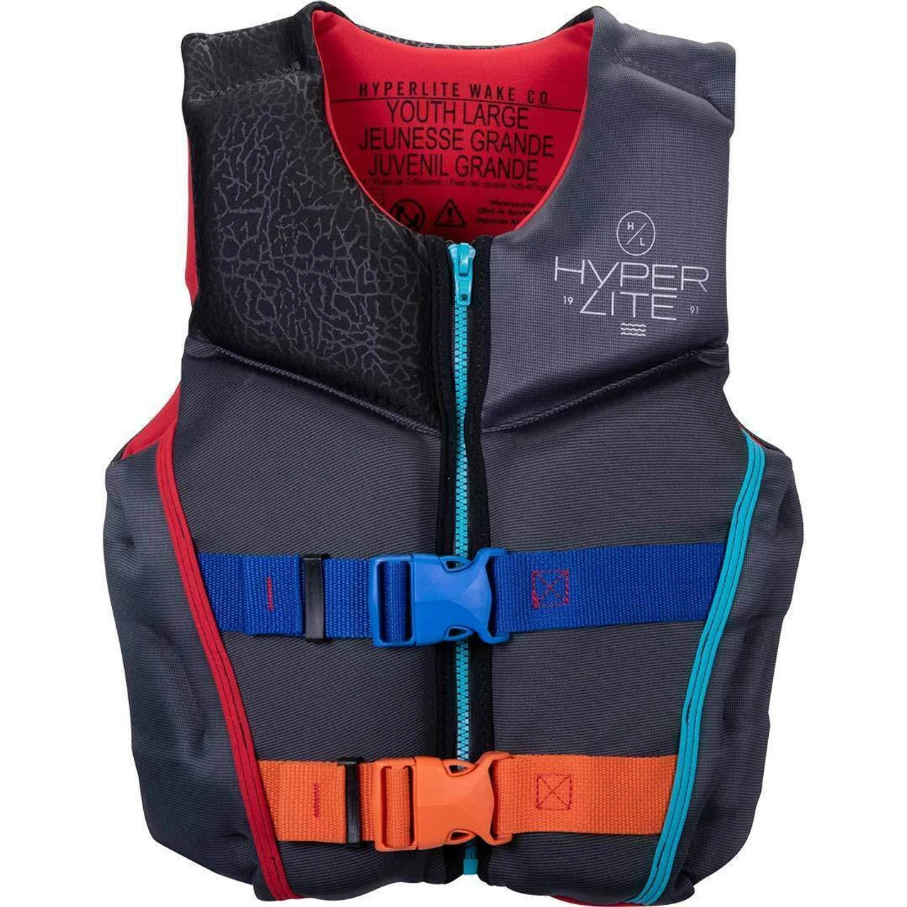 Hyperlite Boy's Youth Indy Life Jacket - Large 1 Hyperlite Boy's Youth Indy Life Jacket - Large