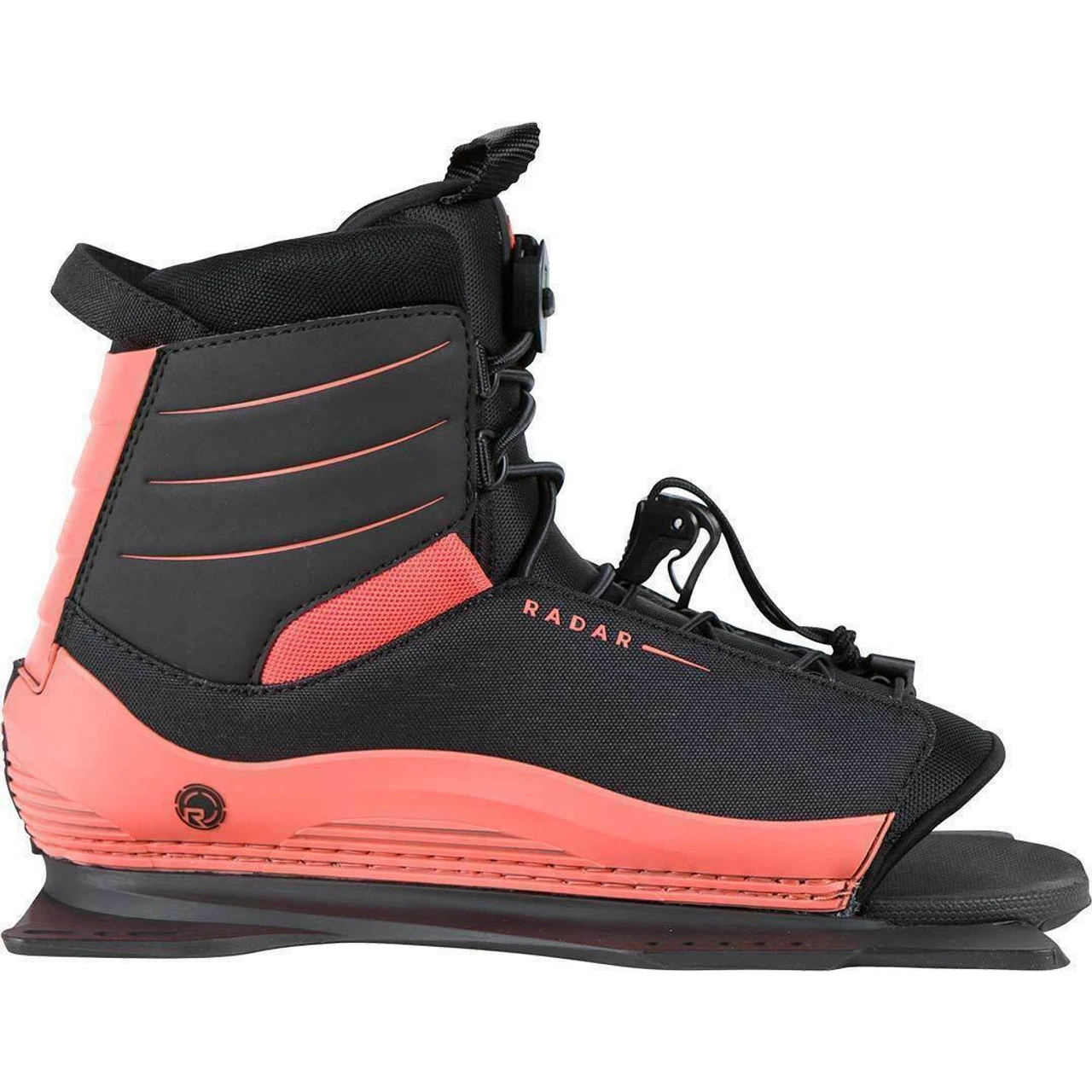 Radar Lyric Water Ski Binding Feather Frame - Coral 2 Radar Lyric Water Ski Binding Feather Frame - Coral - Image 2