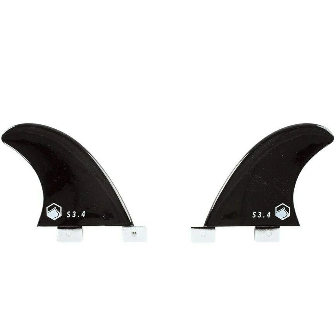Liquid Force 3.4" Outside Wake Surf Fin - Pair 1 Liquid Force 3.4" Outside Wake Surf Fin - Pair