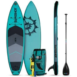 Slingshot Crossbreed Inflatable SUP - 11' Aqua